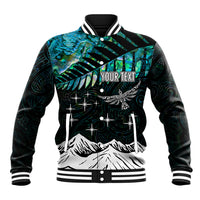 Personalised Maori New Year Baseball Jacket Matariki Mix Paua Shell LT7 - Wonder Print Shop