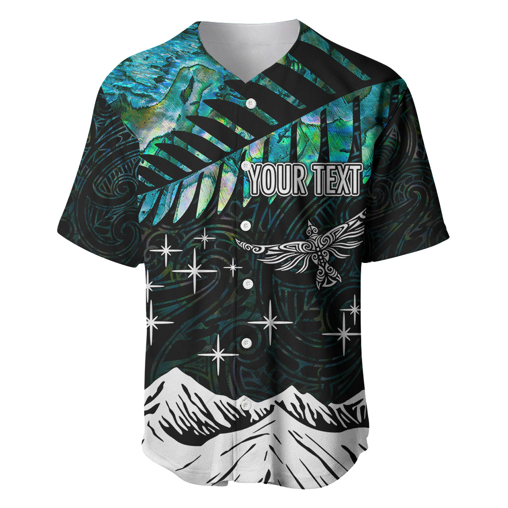 Personalised Maori New Year Baseball Jersey Matariki Mix Paua Shell LT7 - Wonder Print Shop