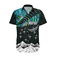 Personalised Maori New Year Hawaiian Shirt Matariki Mix Paua Shell - Wonder Print Shop