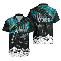 Personalised Maori New Year Hawaiian Shirt Matariki Mix Paua Shell - Wonder Print Shop