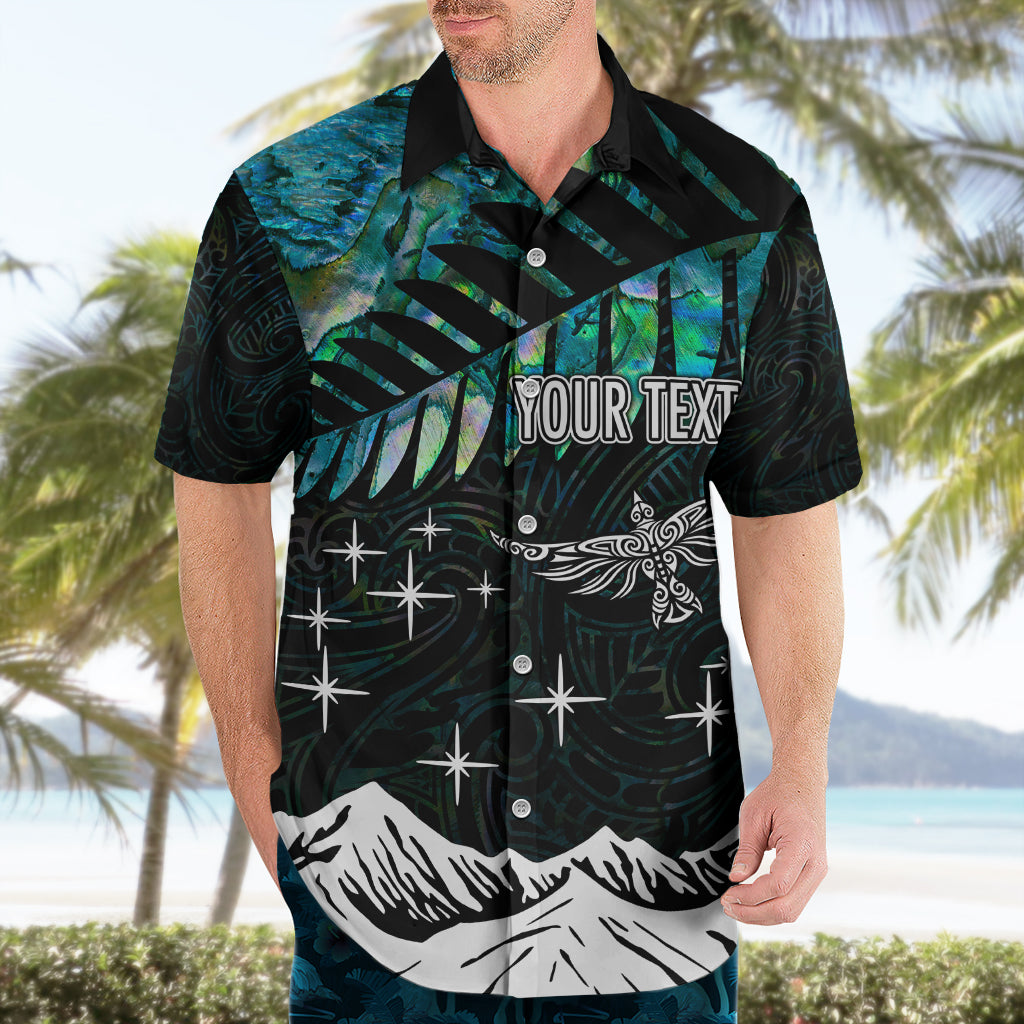 Personalised Maori New Year Hawaiian Shirt Matariki Mix Paua Shell - Wonder Print Shop