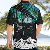Personalised Maori New Year Hawaiian Shirt Matariki Mix Paua Shell - Wonder Print Shop