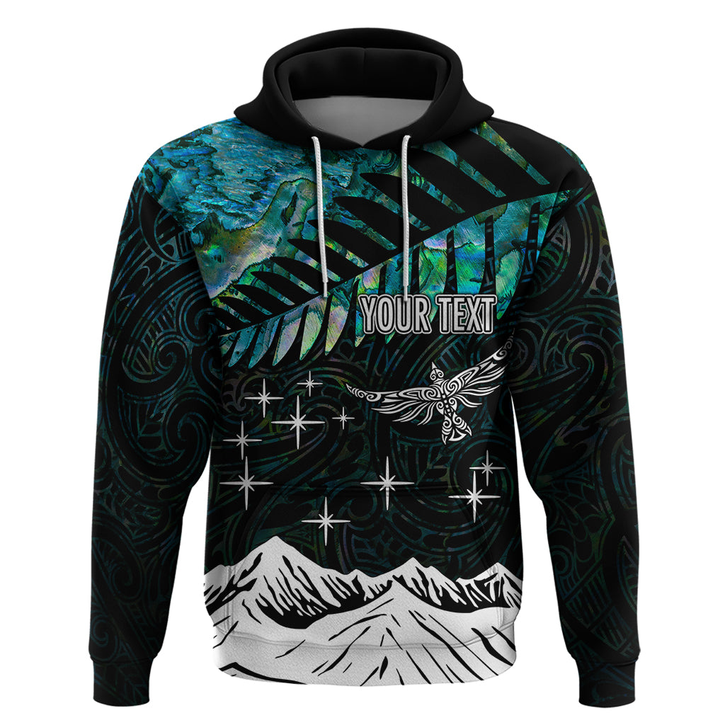 Personalised Maori New Year Hoodie Matariki Mix Paua Shell - Wonder Print Shop