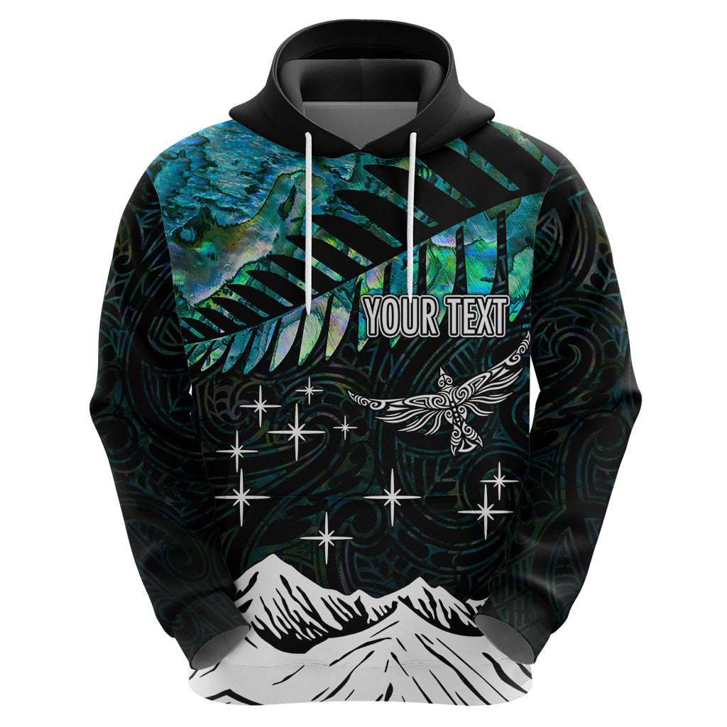 Personalised Maori New Year Hoodie Matariki Mix Paua Shell - Wonder Print Shop