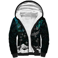 Personalised Maori New Year Sherpa Hoodie Matariki Mix Paua Shell - Wonder Print Shop
