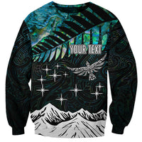 Personalised Maori New Year Sweatshirt Matariki Mix Paua Shell - Wonder Print Shop