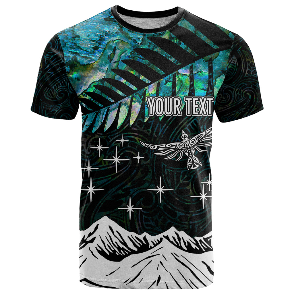 Personalised Maori New Year T Shirt Matariki Mix Paua Shell - Wonder Print Shop