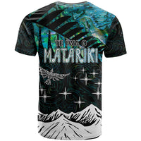Personalised Maori New Year T Shirt Matariki Mix Paua Shell - Wonder Print Shop