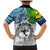 Personalised Malampa Fiji Day Family Matching Mermaid Dress and Hawaiian Shirt Gradient Style LT7 - Wonder Print Shop