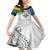 Personalised Malampa Fiji Day Family Matching Mermaid Dress and Hawaiian Shirt Gradient Style LT7 - Wonder Print Shop
