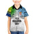 Personalised Malampa Fiji Day Family Matching Mermaid Dress and Hawaiian Shirt Gradient Style LT7 - Wonder Print Shop
