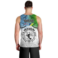 Personalised Malampa Fiji Day Men Tank Top Gradient Style - Wonder Print Shop