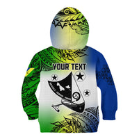 Personalised Malampa Day Kid Hoodie Malampa Emblem Gradient Style - Wonder Print Shop