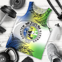 Personalised Malampa Day Men Tank Top Malampa Emblem Gradient Style - Wonder Print Shop