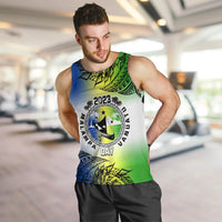 Personalised Malampa Day Men Tank Top Malampa Emblem Gradient Style - Wonder Print Shop
