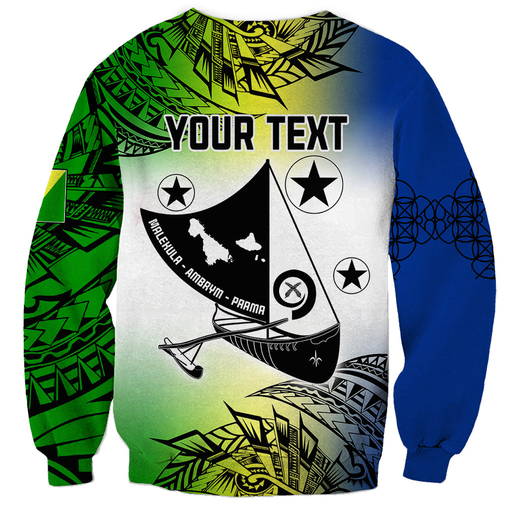 Personalised Malampa Day Sweatshirt Malampa Emblem Gradient Style - Wonder Print Shop