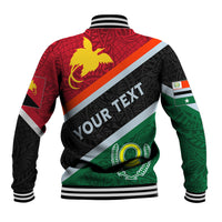 Personalised Penama and Papua New Guinea Day Baseball Jacket Emblem Mix Style LT7 - Wonder Print Shop