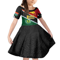 Personalised Penama and Papua New Guinea Day Family Matching Mermaid Dress and Hawaiian Shirt Emblem Mix Style LT7 - Wonder Print Shop