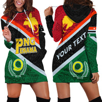 Personalised Penama and Papua New Guinea Day Hoodie Dress Emblem Mix Style - Wonder Print Shop