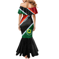 Personalised Penama and Papua New Guinea Day Mermaid Dress Emblem Mix Style - Wonder Print Shop