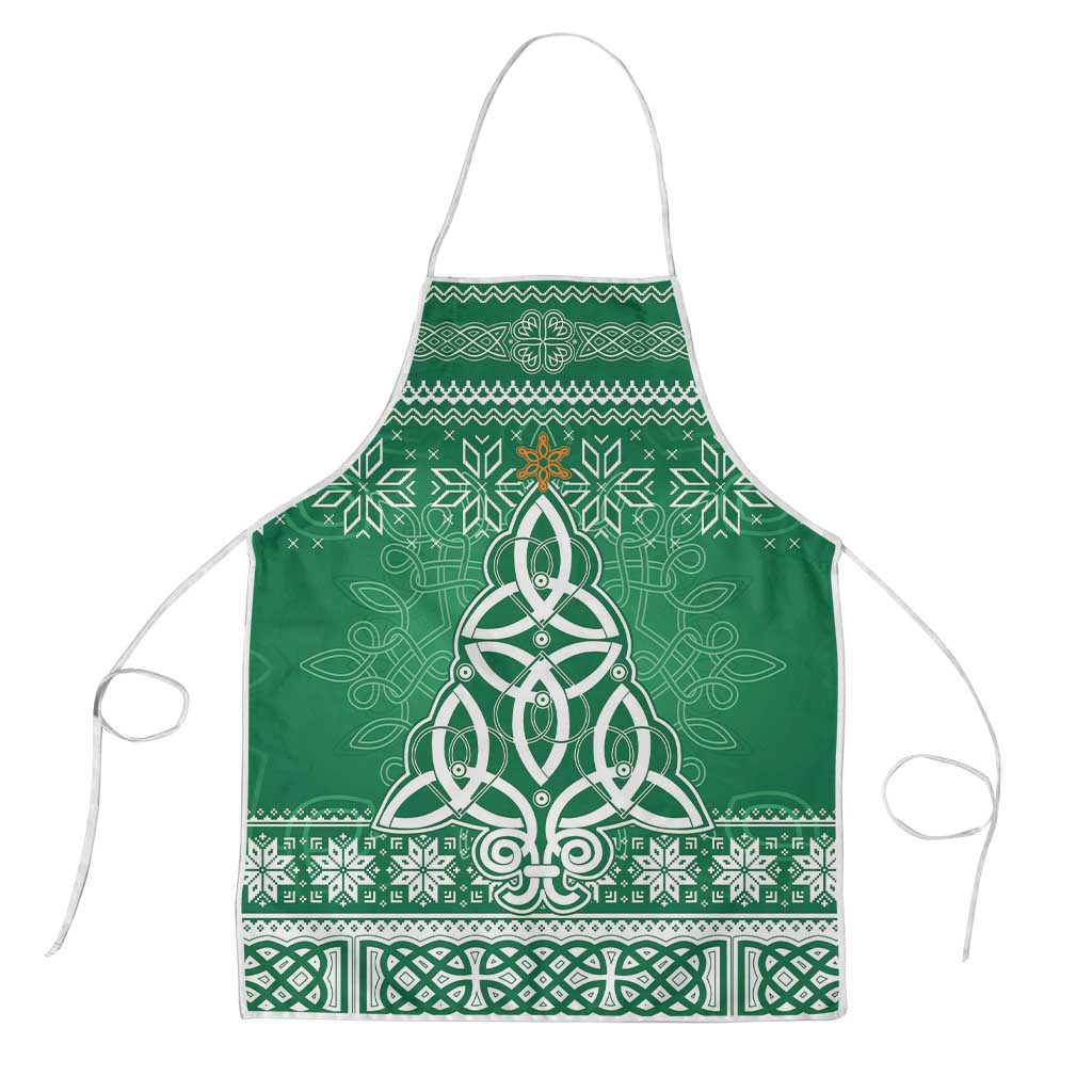 Christmas Ireland Celtic Apron Special Xmas Tree - Wonder Print Shop