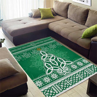 Christmas Ireland Celtic Area Rug Special Xmas Tree - Wonder Print Shop