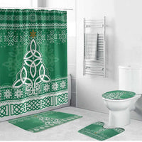 Christmas Ireland Celtic Bathroom Set Special Xmas Tree - Wonder Print Shop