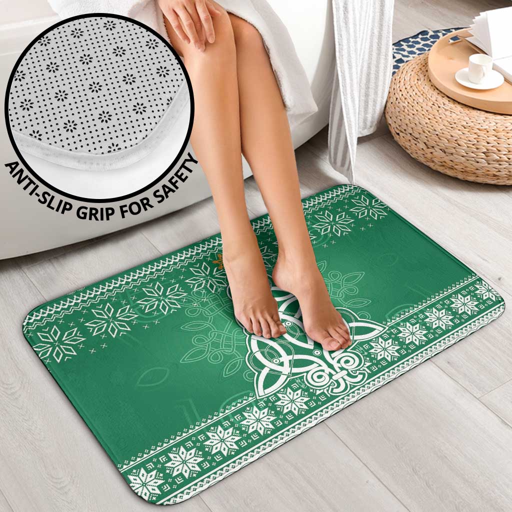 Christmas Ireland Celtic Bathroom Set Special Xmas Tree - Wonder Print Shop