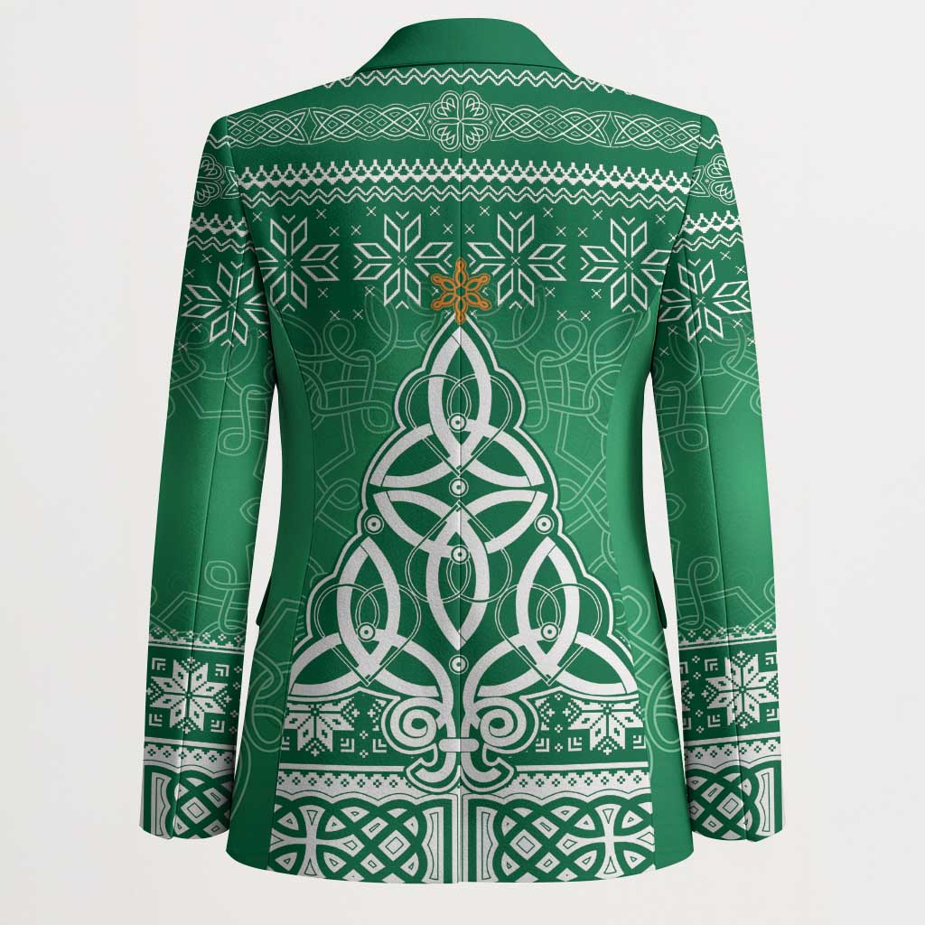 Christmas Ireland Celtic Blazer Special Xmas Tree - Wonder Print Shop