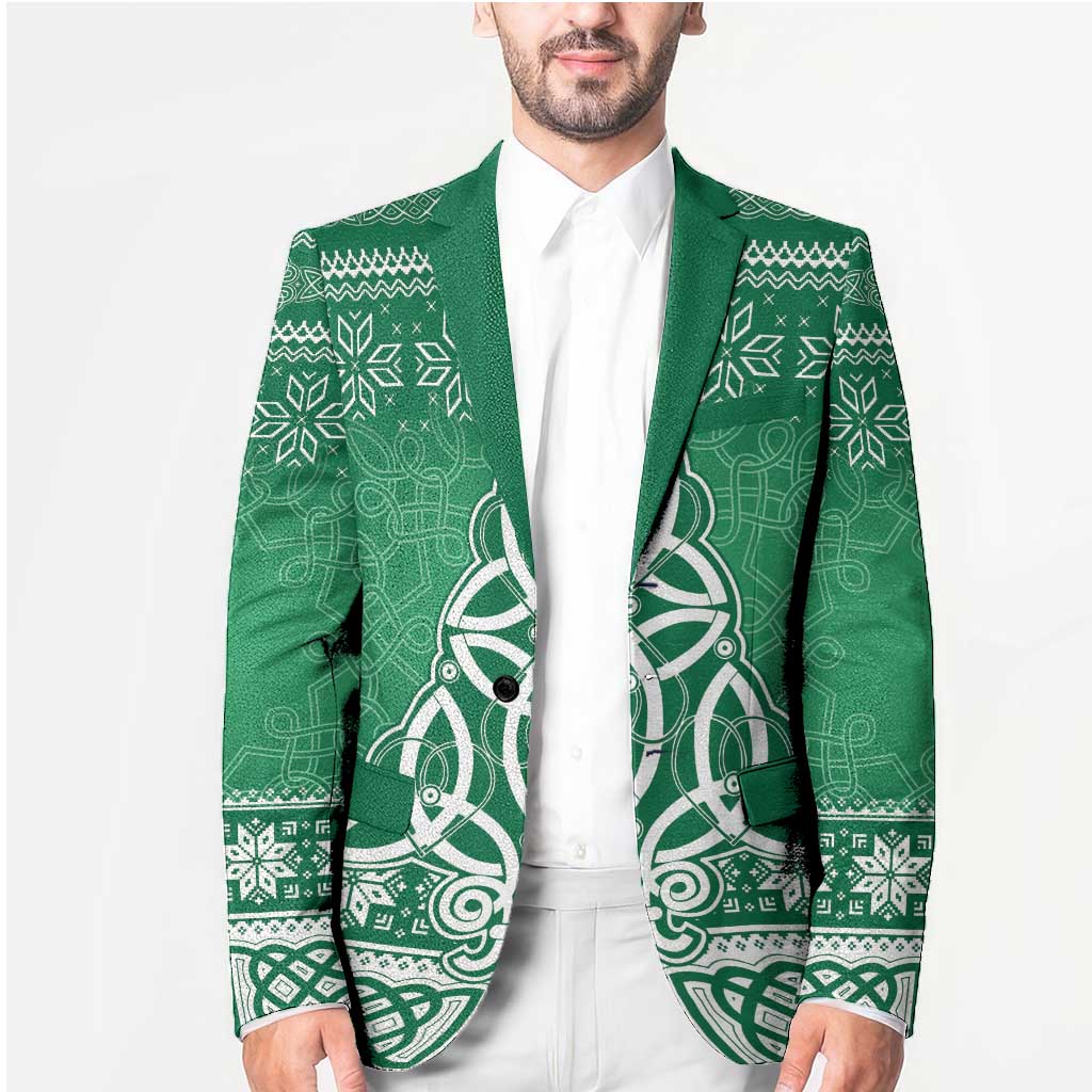 Christmas Ireland Celtic Blazer Special Xmas Tree - Wonder Print Shop