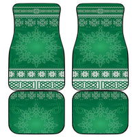 Christmas Ireland Celtic Car Mats Special Xmas Tree - Wonder Print Shop