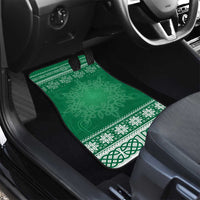 Christmas Ireland Celtic Car Mats Special Xmas Tree - Wonder Print Shop