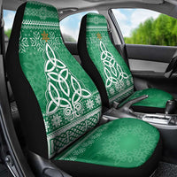 Christmas Ireland Celtic Car Seat Cover Special Xmas Tree - Wonder Print Shop