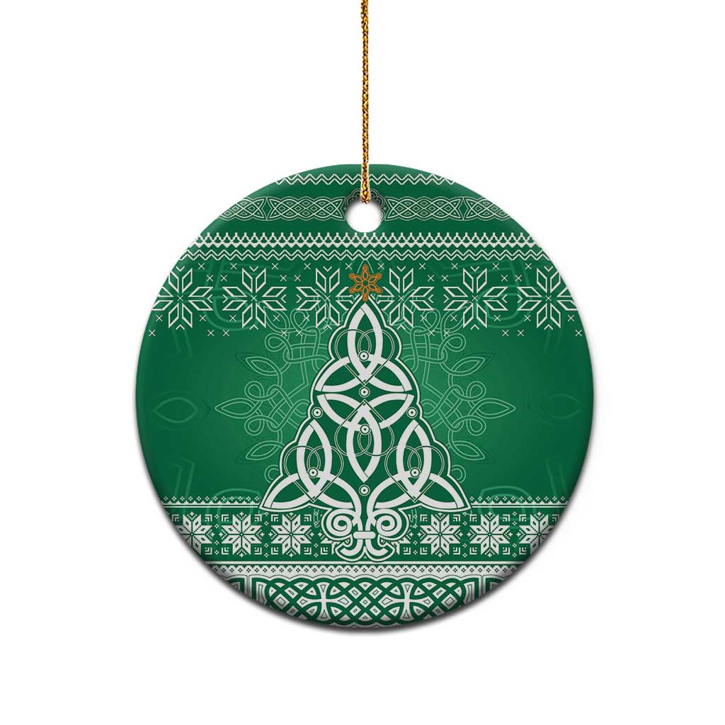 Christmas Ireland Celtic Ceramic Ornament Special Xmas Tree - Wonder Print Shop