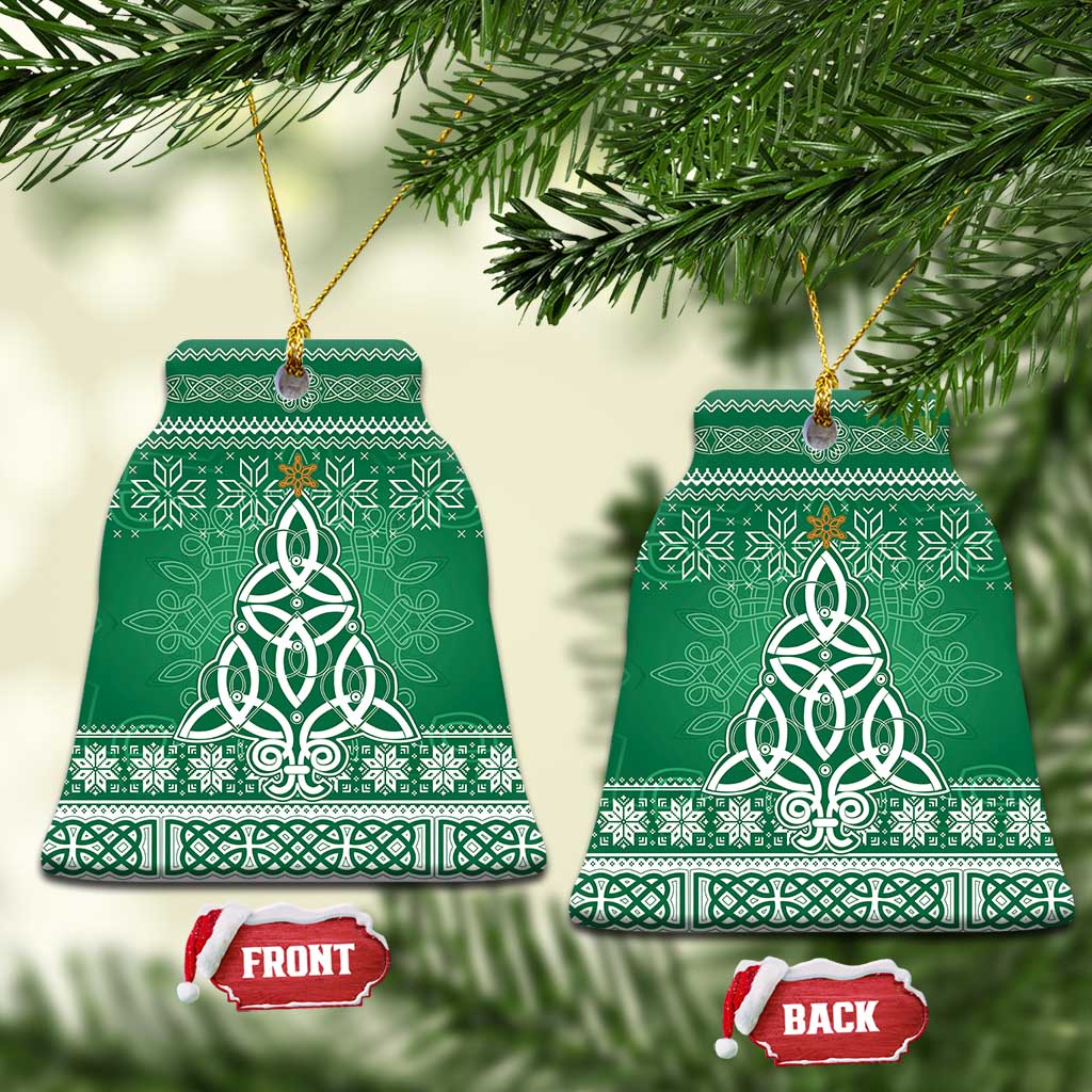 Christmas Ireland Celtic Ceramic Ornament Special Xmas Tree - Wonder Print Shop