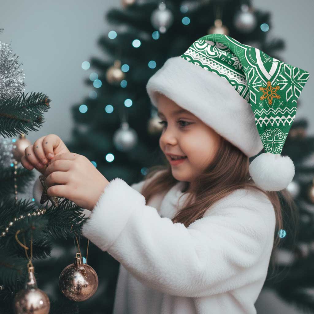 Christmas Ireland Celtic Christmas Santa Hat Special Xmas Tree - Wonder Print Shop