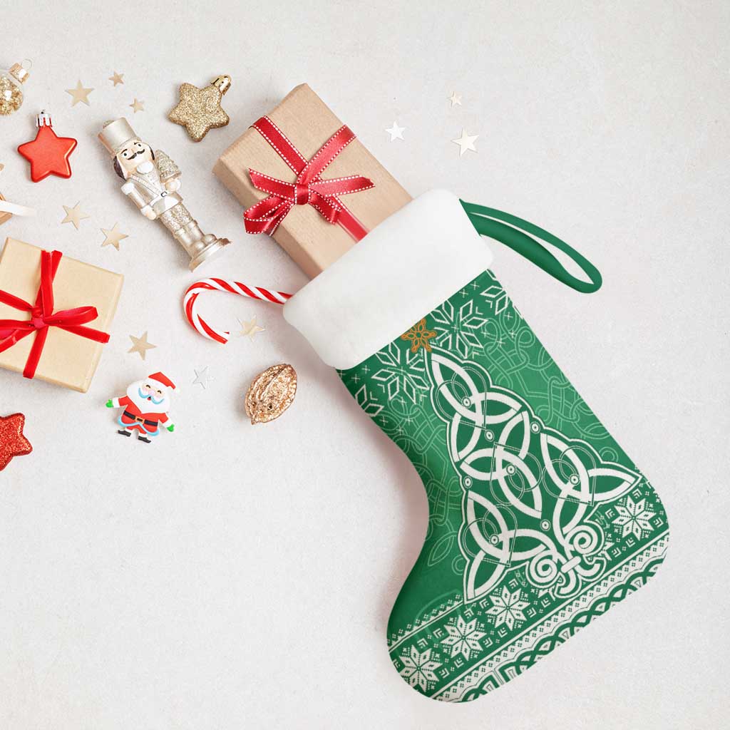 Christmas Ireland Celtic Christmas Stocking Special Xmas Tree - Wonder Print Shop