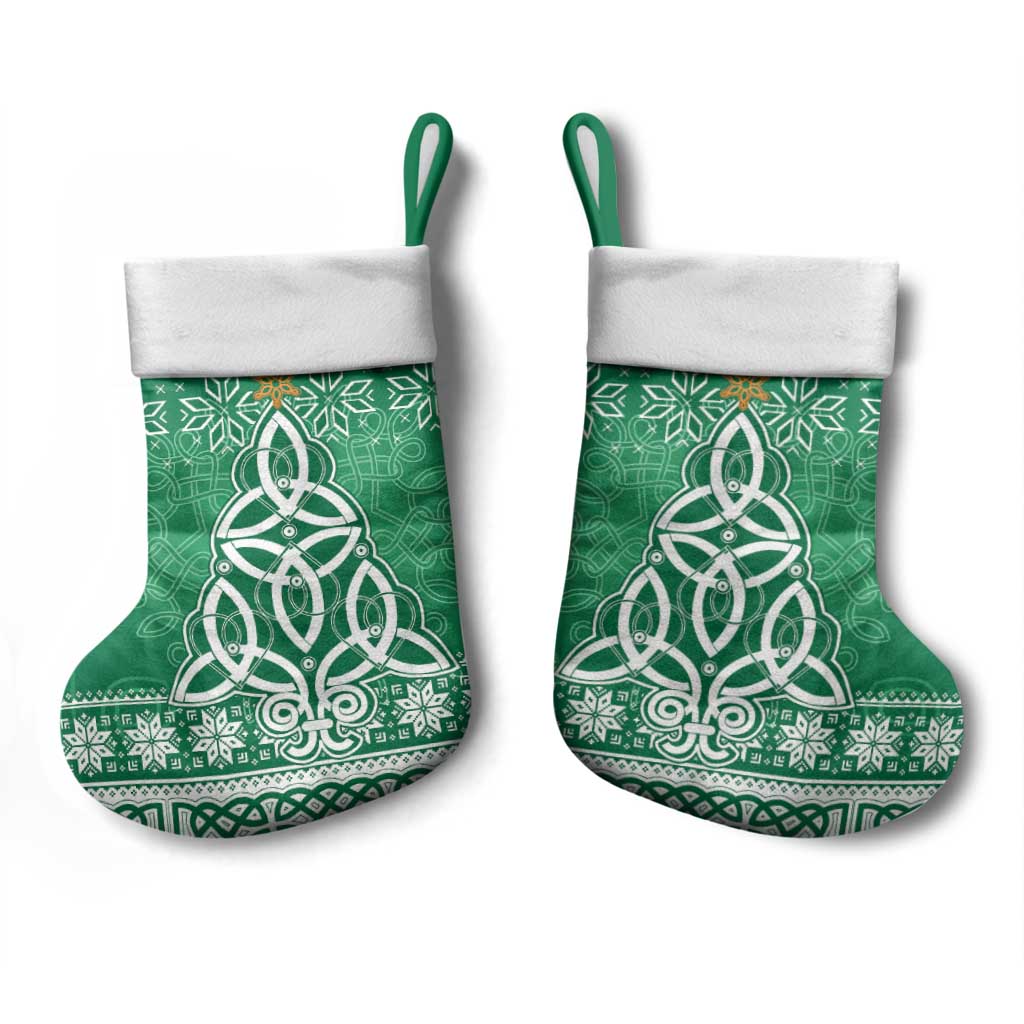 Christmas Ireland Celtic Christmas Stocking Special Xmas Tree - Wonder Print Shop