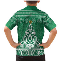 Christmas Ireland Celtic Family Matching Mermaid Dress and Hawaiian Shirt Special Xmas Tree - Wonder Print Shop