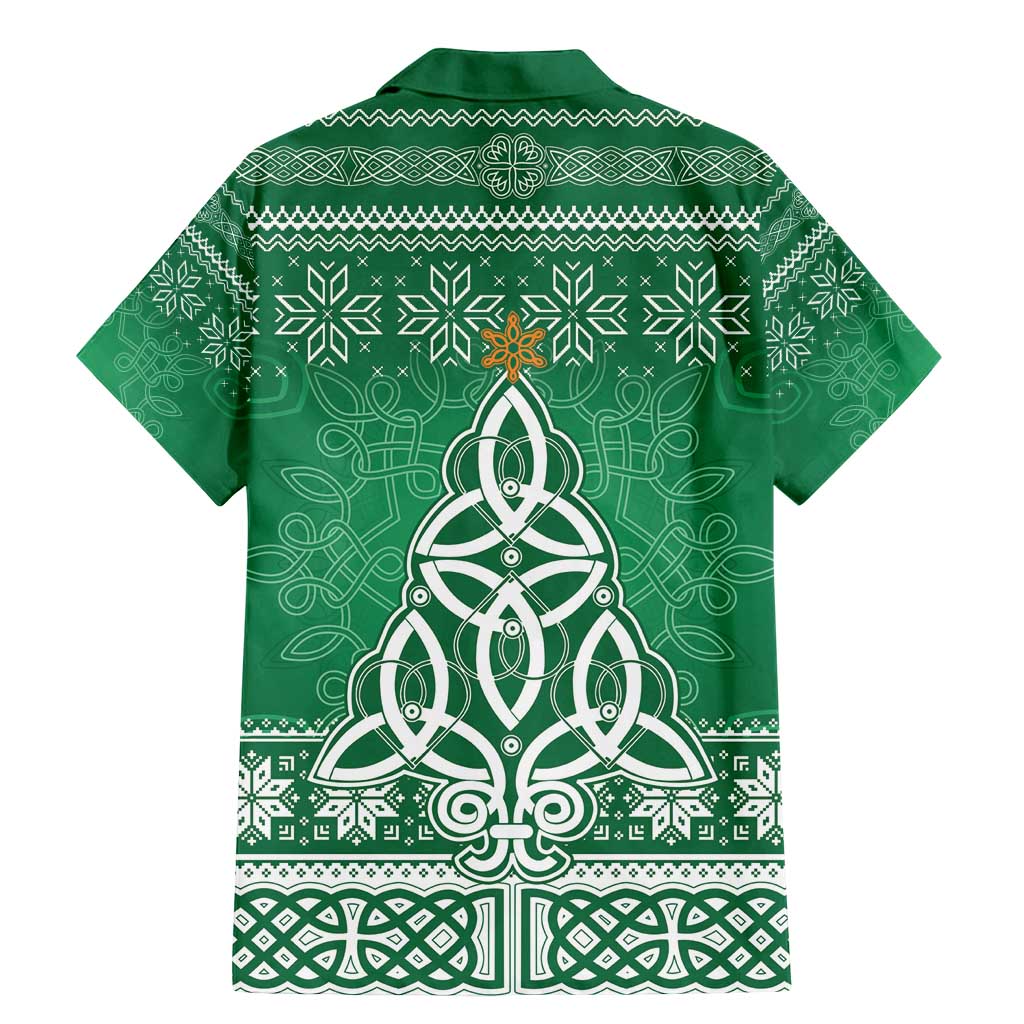 Christmas Ireland Celtic Family Matching Mermaid Dress and Hawaiian Shirt Special Xmas Tree - Wonder Print Shop