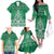 Christmas Ireland Celtic Family Matching Off The Shoulder Long Sleeve Dress and Hawaiian Shirt Special Xmas Tree - Wonder Print Shop