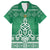 Christmas Ireland Celtic Family Matching Off The Shoulder Long Sleeve Dress and Hawaiian Shirt Special Xmas Tree - Wonder Print Shop