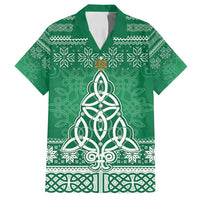 Christmas Ireland Celtic Family Matching Puletasi and Hawaiian Shirt Special Xmas Tree - Wonder Print Shop