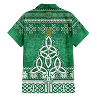 Christmas Ireland Celtic Family Matching Puletasi and Hawaiian Shirt Special Xmas Tree - Wonder Print Shop