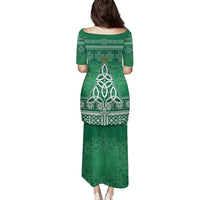 Christmas Ireland Celtic Family Matching Puletasi and Hawaiian Shirt Special Xmas Tree - Wonder Print Shop