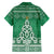 Christmas Ireland Celtic Family Matching Short Sleeve Bodycon Dress and Hawaiian Shirt Special Xmas Tree - Wonder Print Shop