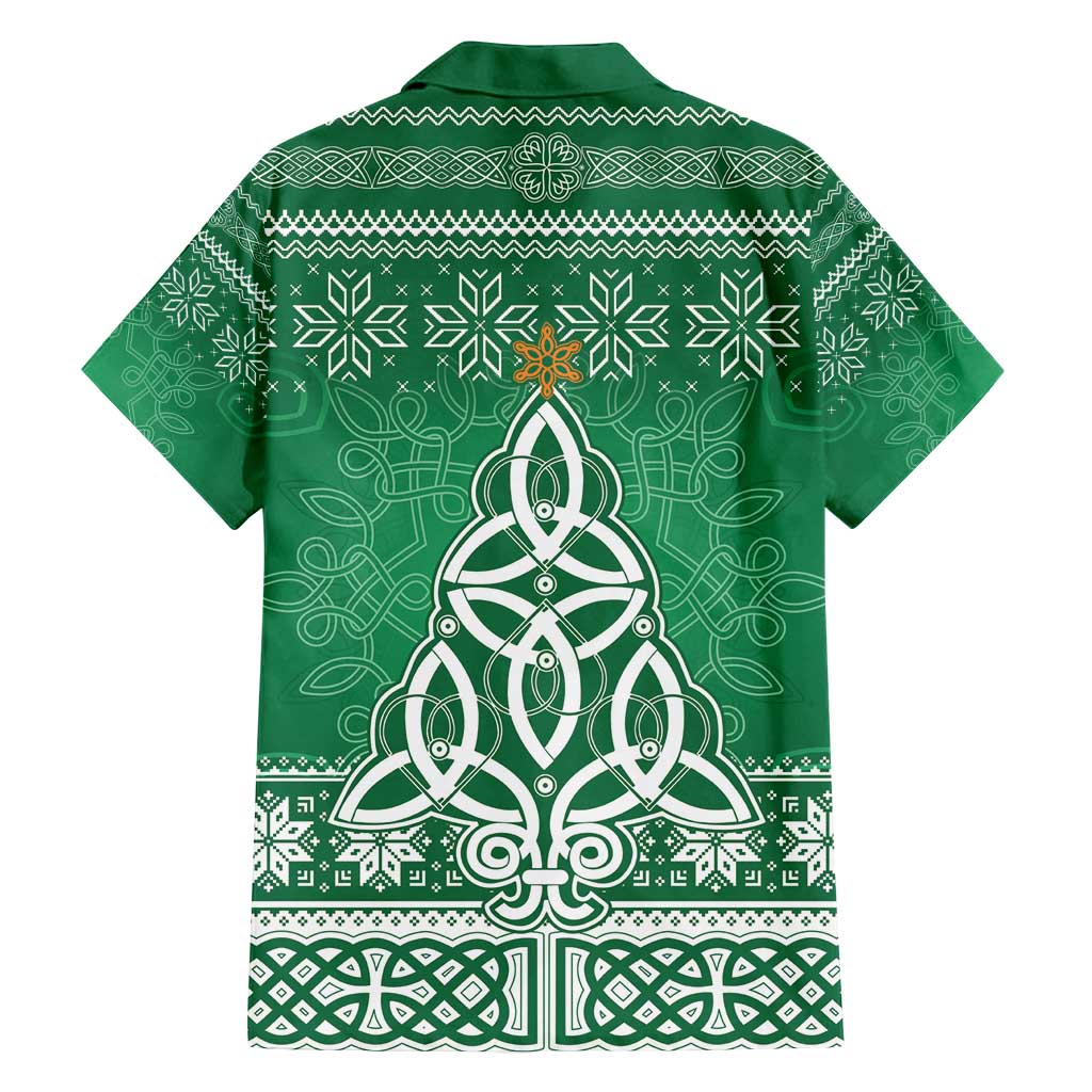 Christmas Ireland Celtic Family Matching Summer Maxi Dress and Hawaiian Shirt Special Xmas Tree - Wonder Print Shop