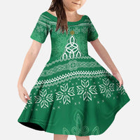 Christmas Ireland Celtic Family Matching Tank Maxi Dress and Hawaiian Shirt Special Xmas Tree - Wonder Print Shop