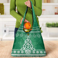 Christmas Ireland Celtic Grocery Bag Special Xmas Tree - Wonder Print Shop