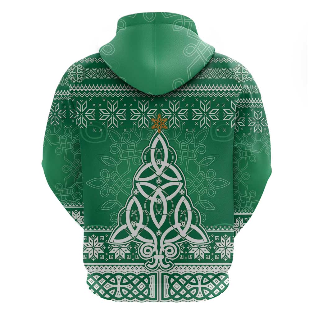 Christmas Ireland Celtic Hoodie Special Xmas Tree - Wonder Print Shop